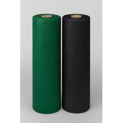 Malla Sombreo Ratcher 2x25 m (80%) Verde y Negra | 50 m²
