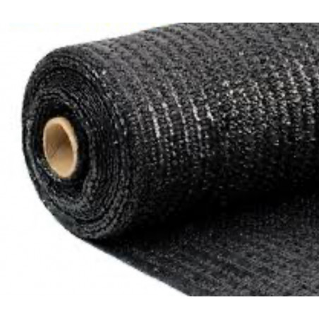 Malla Sombreo Ratcher 2x25 m (50%) Negra | 50 m²