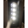 Farola Solar 4 Focos 40W | Luz Fija y Sensor de Movimiento