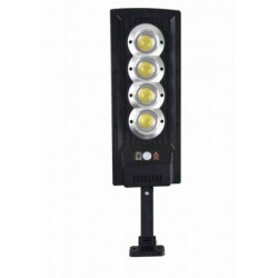 Farola Solar 4 Focos 40W | Luz Fija y Sensor de Movimiento