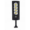 Farola Solar 4 Focos 40W | Luz Fija y Sensor de Movimiento