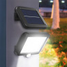 Pack 2 Farolas Solares 20W | Luz Fija y Sensor de Movimiento