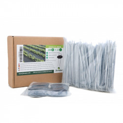 Grapas Césped Artificial 50+8 | Acero Galvanizado Duradero