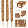 Tutor Fibra de Coco 120 cm (Pack 5 U) | Crecimiento Trepador Perfecto
