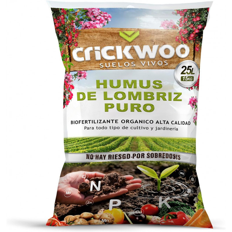 Sustrato Premium HUMUS 20L | Turba Rubia de Sphagnum y Perlita