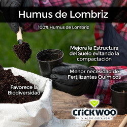 Sustrato Universal Premium HUMUS 50L | Ideal para Plantar y Trasplanta