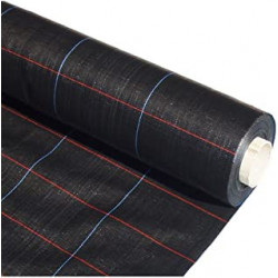 Malla Antihierba 2x25m de 105g | Negra o Blanca, Resistente