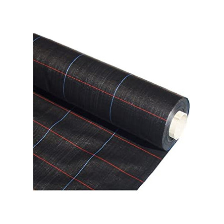 Malla Antihierba 2x25m de 105g | Negra o Blanca, Resistente