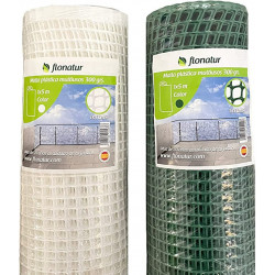 Malla Plástica Cuadrada 1x5m en Verde | Calidad y Diseño Compacto