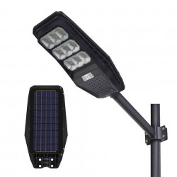 Farola Solar de 100W - 3 Modos de Luz, Sensor y Autonomía de 10-12 Hor