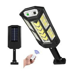 Farola Solar Multiluz - 30W, Sensor de Movimiento y Autonomía de 8-10