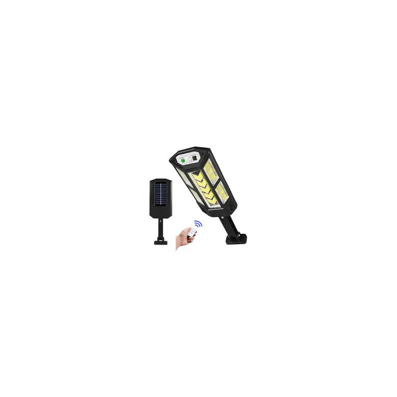 Farola Solar Multiluz - 30W, Sensor de Movimiento y Autonomía de 8-10