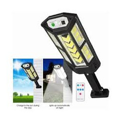 Farola Solar Multiluz - 30W, Sensor de Movimiento y Autonomía de 8-10