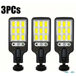 Pack de 4 Focos Solares 20W - Alta Potencia para Entradas y Exteriores