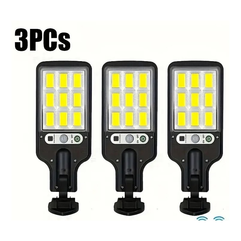 Pack de 4 Focos Solares 20W - Alta Potencia para Entradas y Exteriores