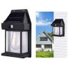 Pack de 2 Lámparas Solares - Iluminación Eficiente y Elegante para Ext