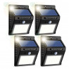 Pack de 4 Focos LED 15W | Sensor de Movimiento y Luz Potente