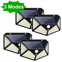 Pack de 4 Focos Solares 20W - Alta Potencia para Entradas y Exteriores