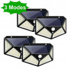 Pack de 4 Focos Solares 20W - Alta Potencia para Entradas y Exteriores