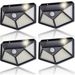 Pack de 4 Focos Solares 20W - Alta Potencia para Entradas y Exteriores