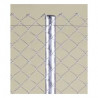 Poste Galvanizado 1,80 m | Resistente y Duradero para Vallas