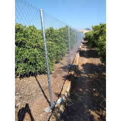 PACK 5 Postes Galvanizados para Vallas de 1.40m - Resistentes