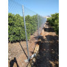 PACK 5 Postes Galvanizados para Vallas de 1.40m - Resistentes