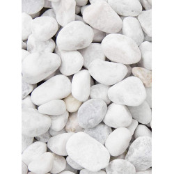Canto Rodado Blanco 40-60 mm | Saco 10 kg al Mejor Precio