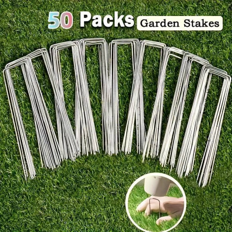 Grapas de Césped Galvanizadas 100 + 16 | Fijación Duradera