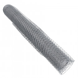 Malla Gallinero 1,50x50m Hueco 30mm - Cercado para Gallinas y Aves