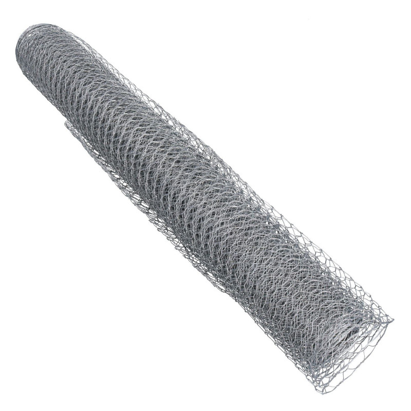 Malla Gallinero 1,50x50m Hueco 30mm - Cercado para Gallinas y Aves
