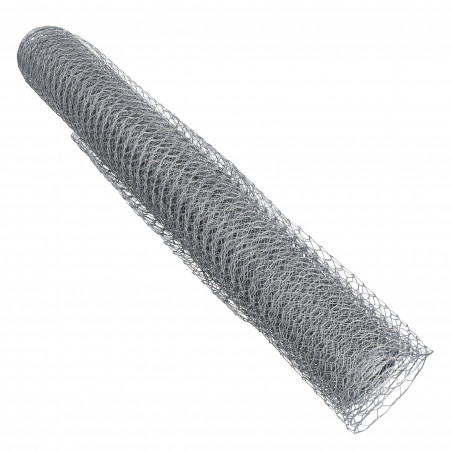 Malla Gallinero 1,50x50m Hueco 30mm - Cercado para Gallinas y Aves