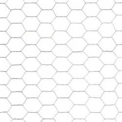 Malla Gallinero 1,50x50m Hueco 30mm - Cercado para Gallinas y Aves