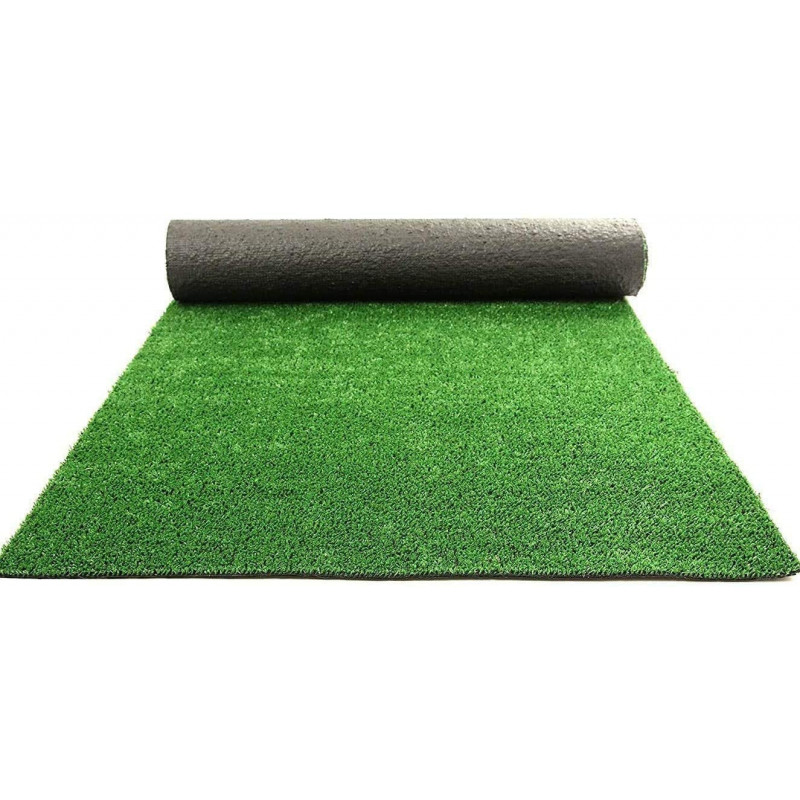 Césped Moqueta 8 mm 2x5 m | Drenaje Rápido y Resistencia UV